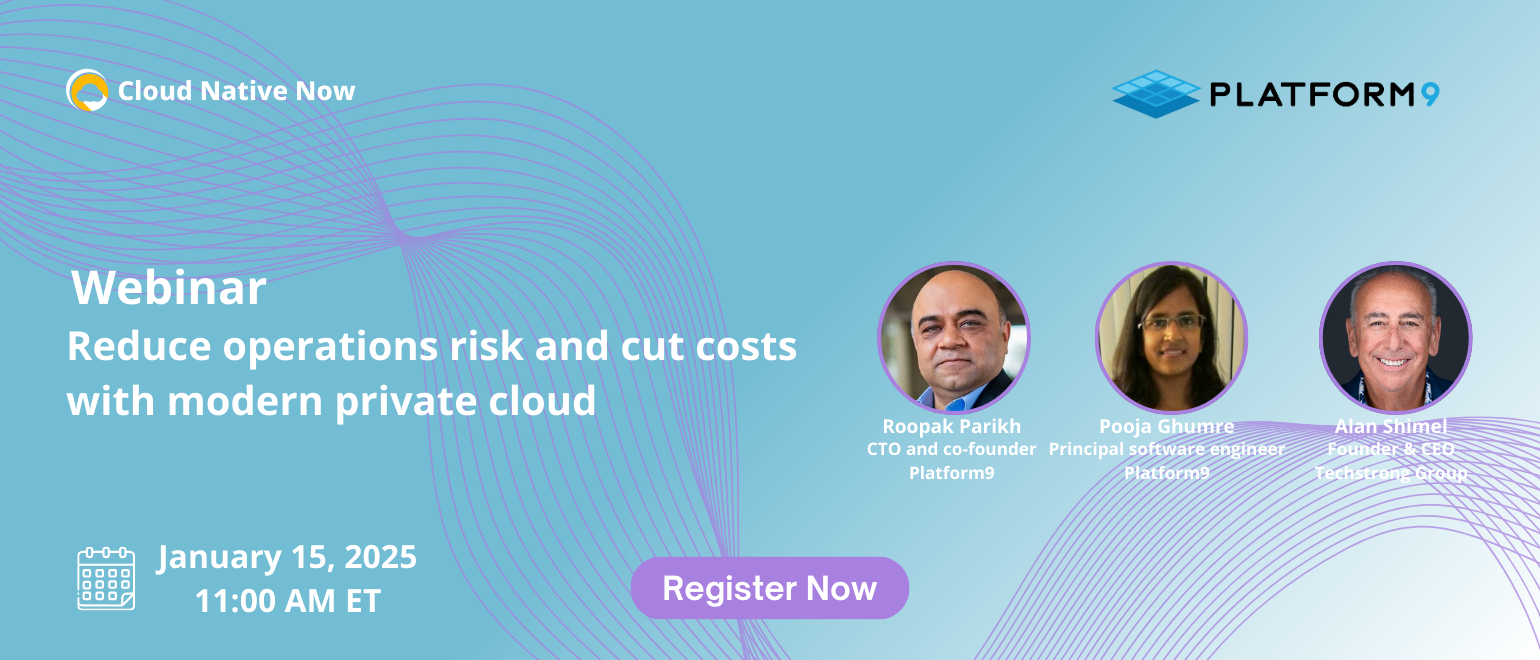 Reduce operations risk and cut costs with modern private cloud