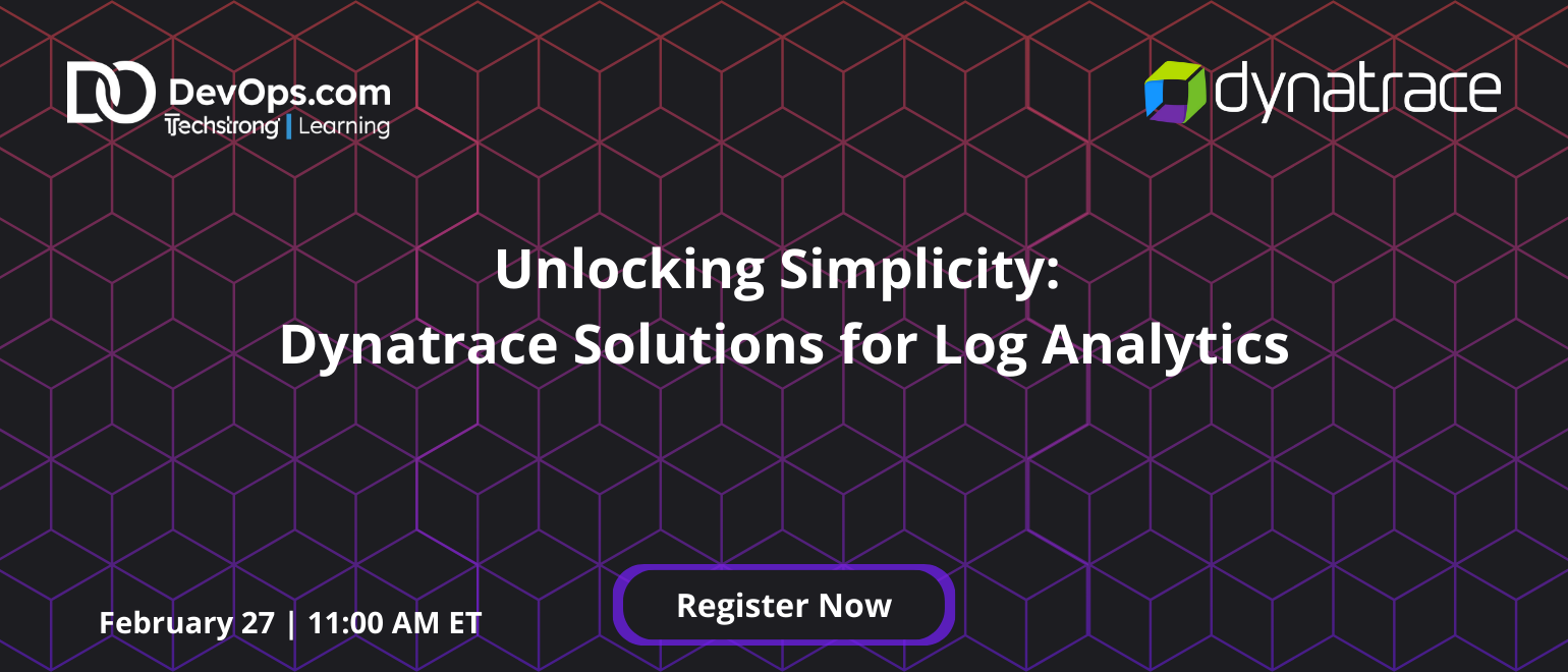 Unlocking Simplicity: Dynatrace Solutions for Log Analytics