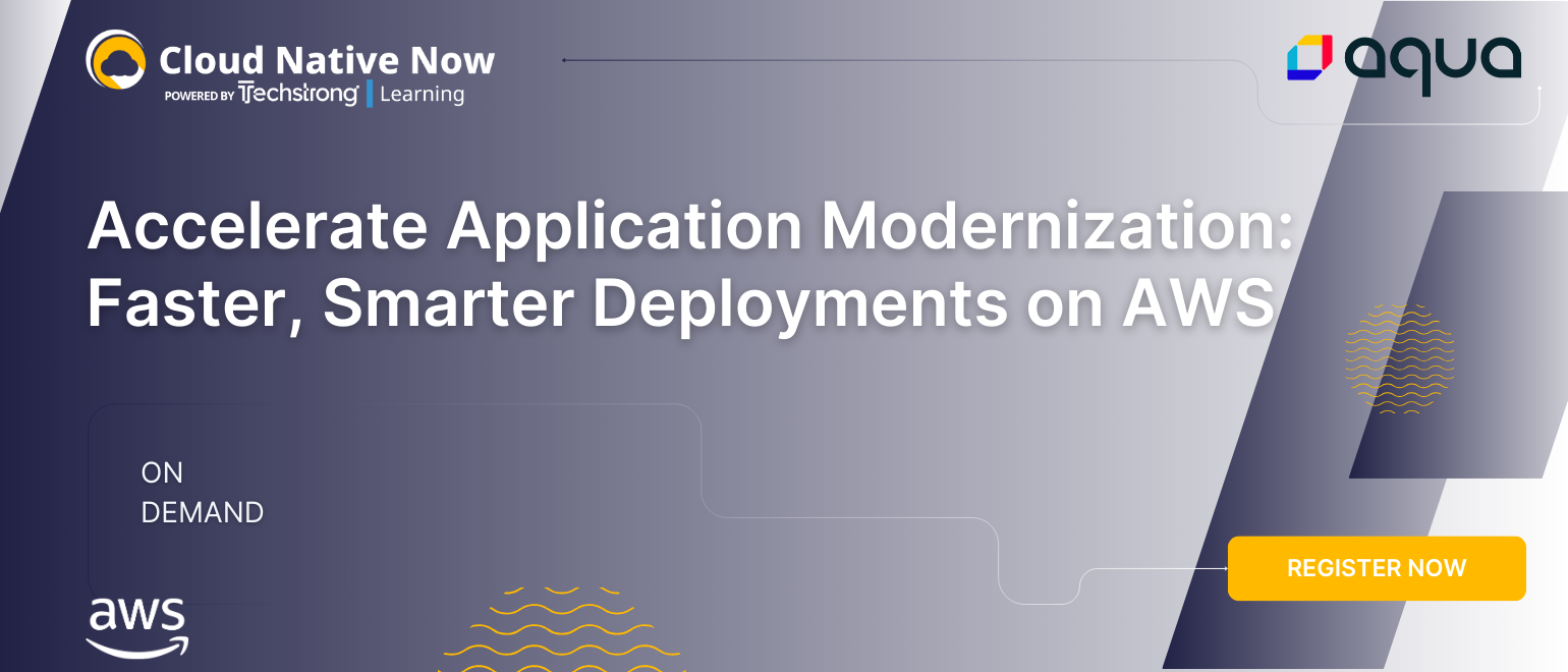 Accelerate Application Modernization: Faster, Smarter Deployments on AWS