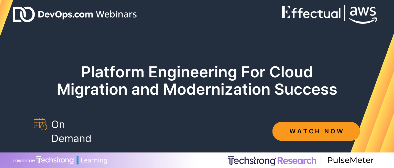 Platform Engineering For Cloud Migration and Modernization Success
