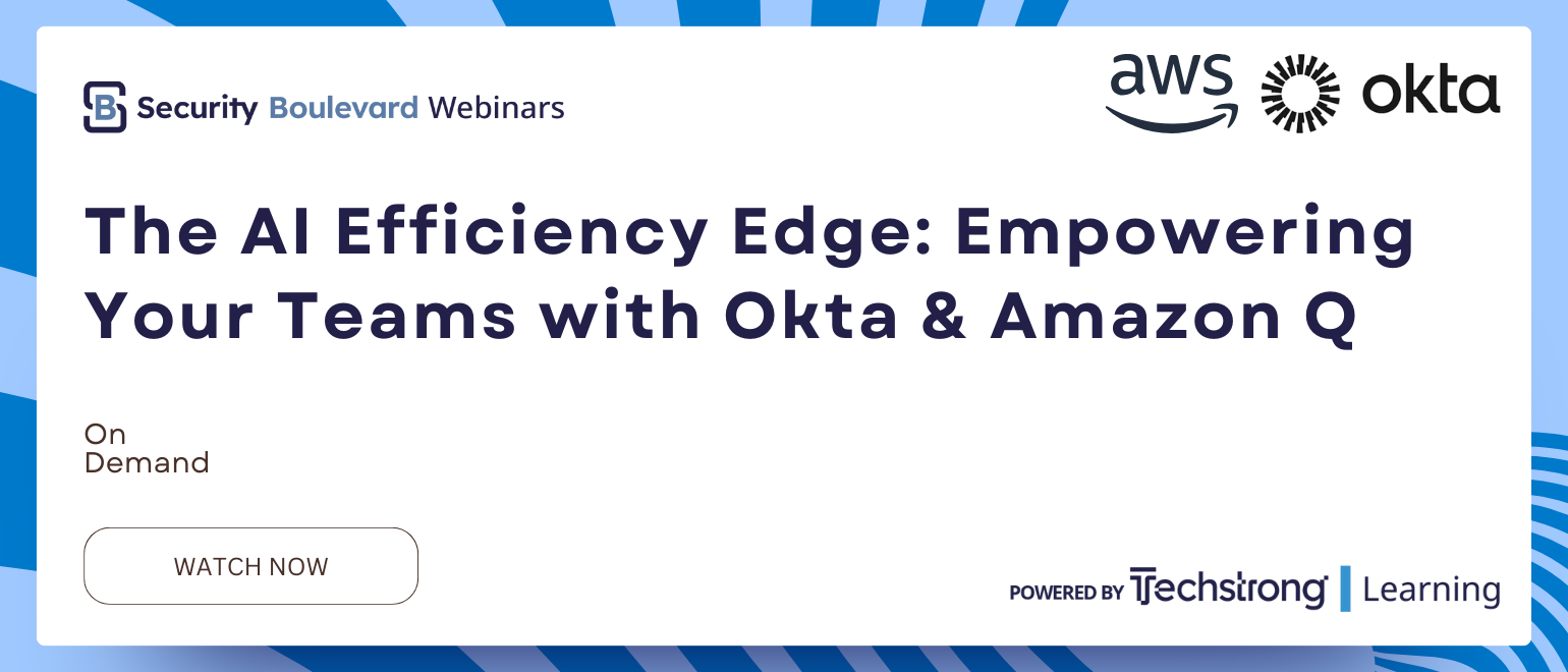 The AI Efficiency Edge: Empowering Your Teams with Okta & Amazon Q